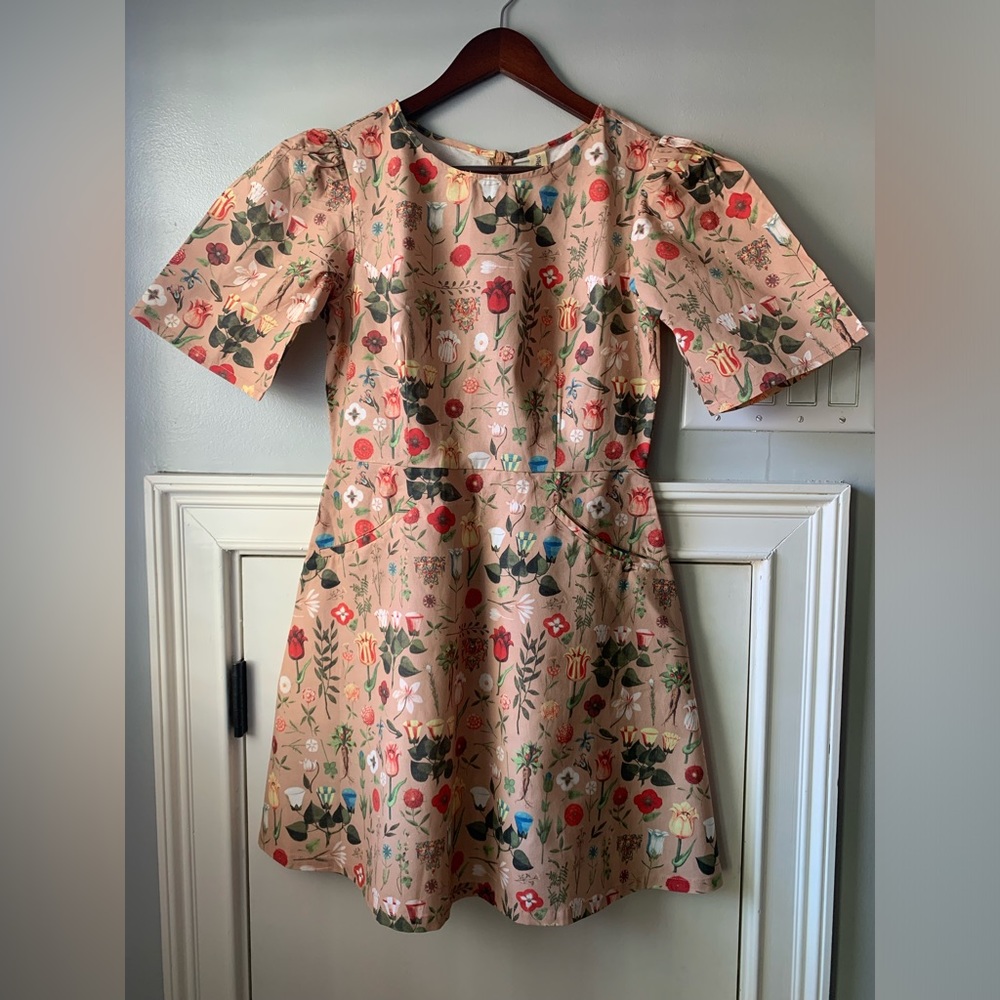 NWT Samantha Pleet Botanicals Dress